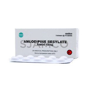 Amlodipine 10 mg Strip 10 Tablet